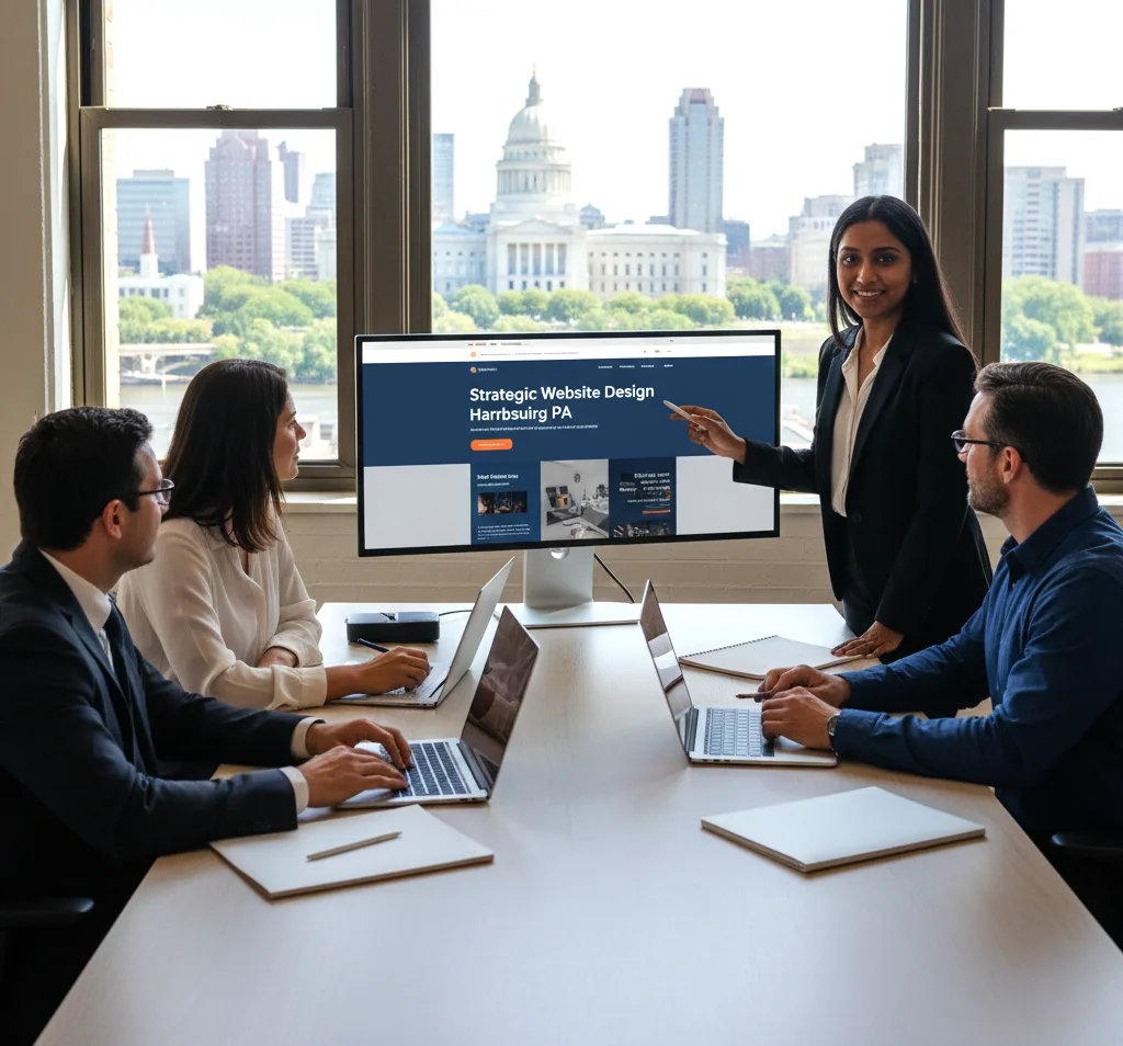 Strategic Website Design Harrisburg PA: Building High-Performance Digital Solutions 4 Web Developmnent Harrisburg